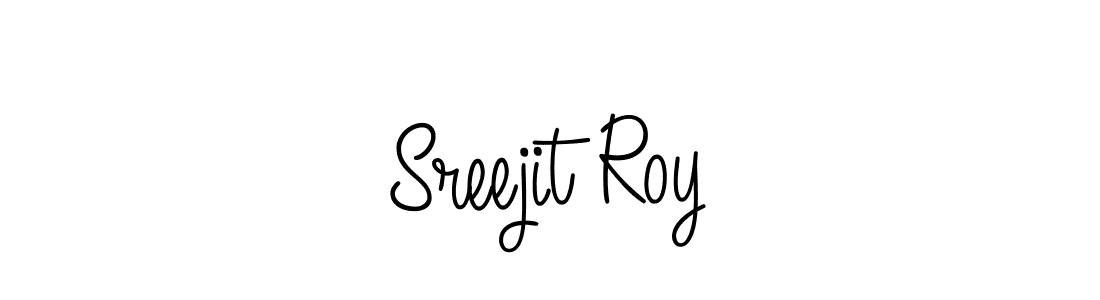 Sreejit Roy stylish signature style. Best Handwritten Sign (Angelique-Rose-font-FFP) for my name. Handwritten Signature Collection Ideas for my name Sreejit Roy. Sreejit Roy signature style 5 images and pictures png