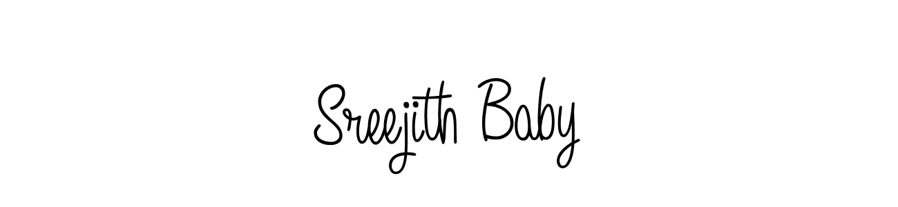 Also You can easily find your signature by using the search form. We will create Sreejith Baby name handwritten signature images for you free of cost using Angelique-Rose-font-FFP sign style. Sreejith Baby signature style 5 images and pictures png