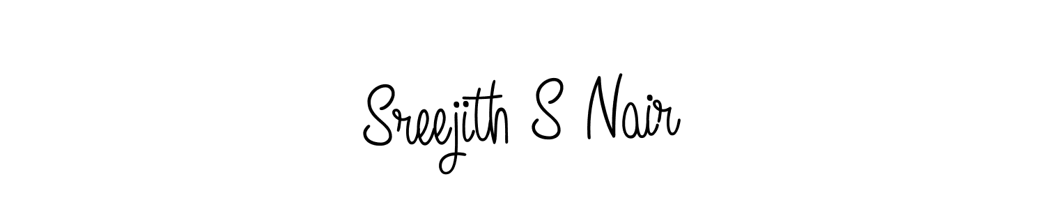 Similarly Angelique-Rose-font-FFP is the best handwritten signature design. Signature creator online .You can use it as an online autograph creator for name Sreejith S Nair. Sreejith S Nair signature style 5 images and pictures png