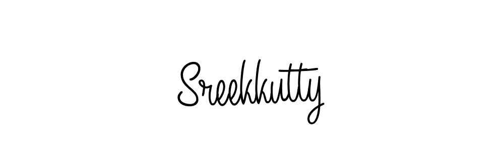 Create a beautiful signature design for name Sreekkutty. With this signature (Angelique-Rose-font-FFP) fonts, you can make a handwritten signature for free. Sreekkutty signature style 5 images and pictures png