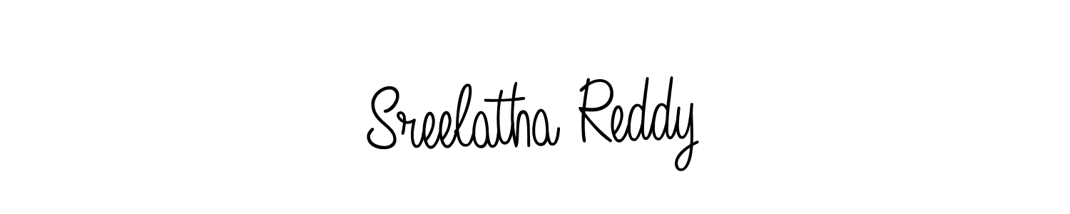 Similarly Angelique-Rose-font-FFP is the best handwritten signature design. Signature creator online .You can use it as an online autograph creator for name Sreelatha Reddy. Sreelatha Reddy signature style 5 images and pictures png