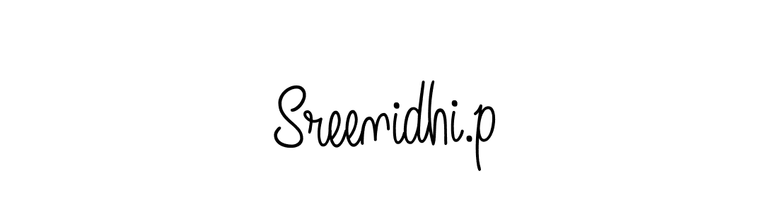 Make a short Sreenidhi.p signature style. Manage your documents anywhere anytime using Angelique-Rose-font-FFP. Create and add eSignatures, submit forms, share and send files easily. Sreenidhi.p signature style 5 images and pictures png