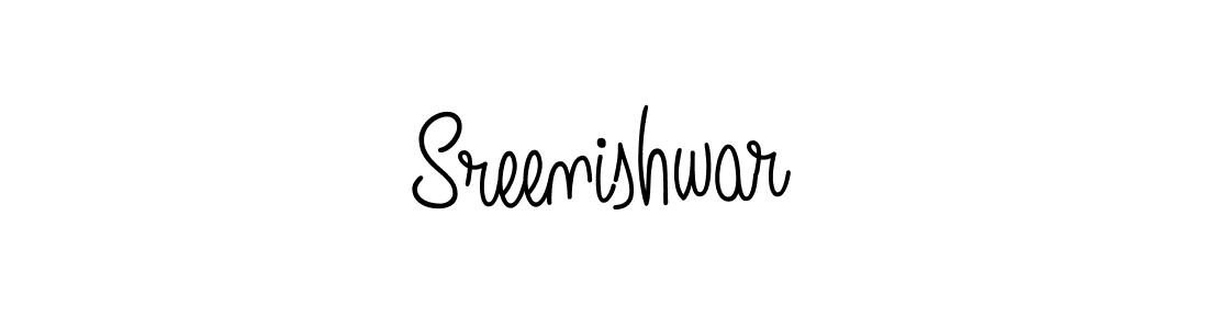 Angelique-Rose-font-FFP is a professional signature style that is perfect for those who want to add a touch of class to their signature. It is also a great choice for those who want to make their signature more unique. Get Sreenishwar name to fancy signature for free. Sreenishwar signature style 5 images and pictures png