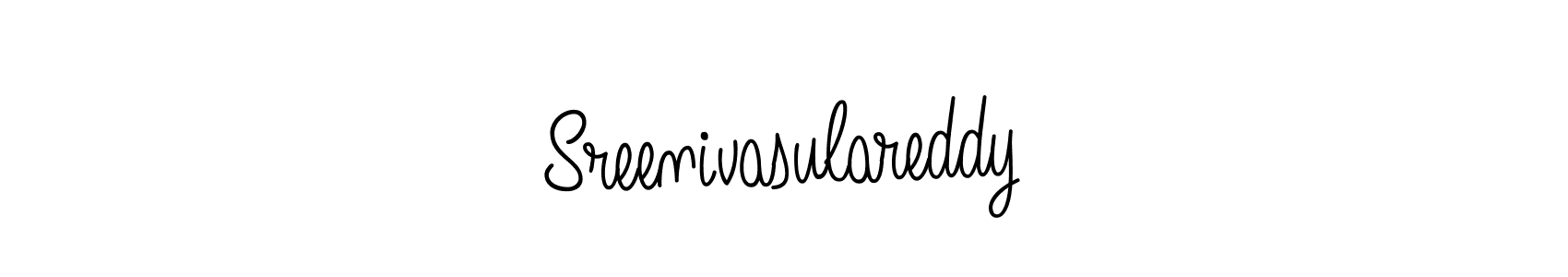 You should practise on your own different ways (Angelique-Rose-font-FFP) to write your name (Sreenivasulareddy) in signature. don't let someone else do it for you. Sreenivasulareddy signature style 5 images and pictures png