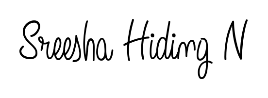 Generate high-definition signature styles for Sreesha Hiding N. The Angelique-Rose-font-FFP typeface ensures crisp legibility and sophisticated design. Sreesha Hiding N signature style 5 images and pictures png
