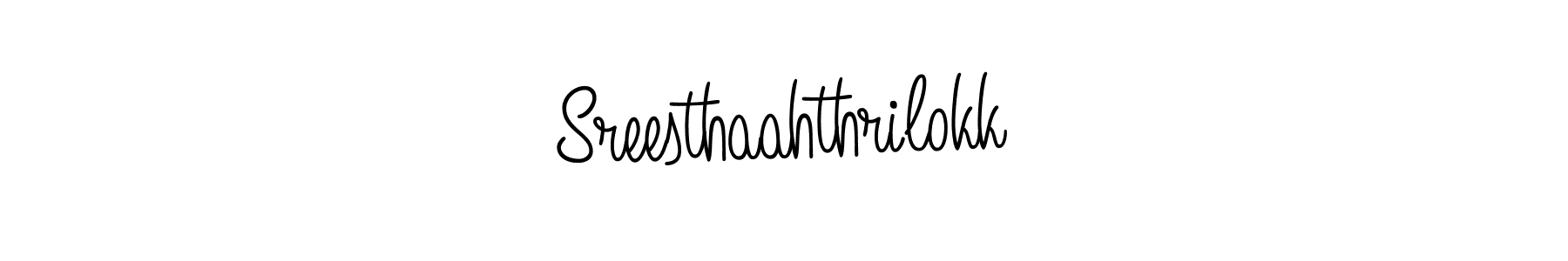 if you are searching for the best signature style for your name Sreesthaahthrilokk. so please give up your signature search. here we have designed multiple signature styles  using Angelique-Rose-font-FFP. Sreesthaahthrilokk signature style 5 images and pictures png