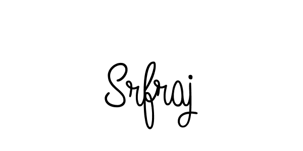 The best way (Angelique-Rose-font-FFP) to make a short signature is to pick only two or three words in your name. The name Srfraj include a total of six letters. For converting this name. Srfraj signature style 5 images and pictures png