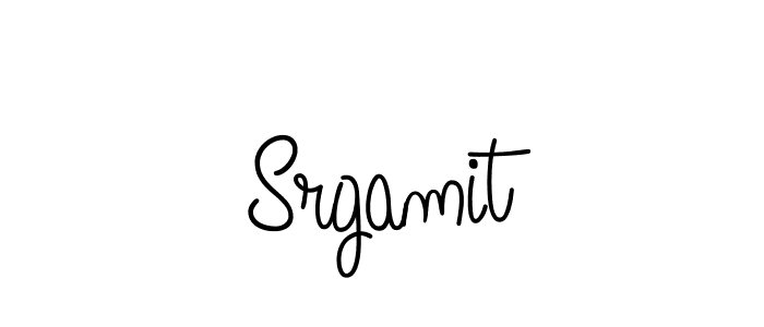 Design your own signature with our free online signature maker. With this signature software, you can create a handwritten (Angelique-Rose-font-FFP) signature for name Srgamit. Srgamit signature style 5 images and pictures png