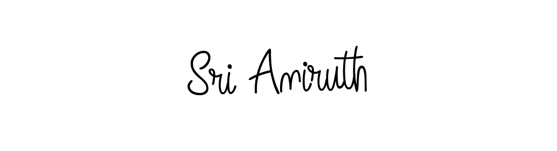 Angelique-Rose-font-FFP is a professional signature style that is perfect for those who want to add a touch of class to their signature. It is also a great choice for those who want to make their signature more unique. Get Sri Aniruth name to fancy signature for free. Sri Aniruth signature style 5 images and pictures png