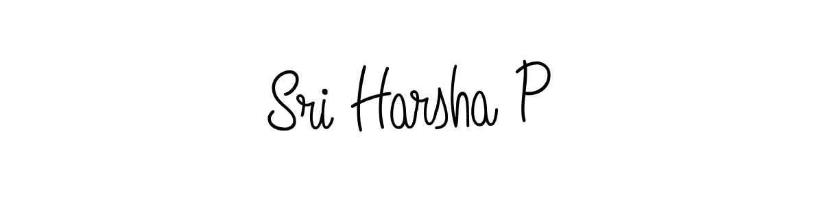 Make a beautiful signature design for name Sri Harsha P. Use this online signature maker to create a handwritten signature for free. Sri Harsha P signature style 5 images and pictures png