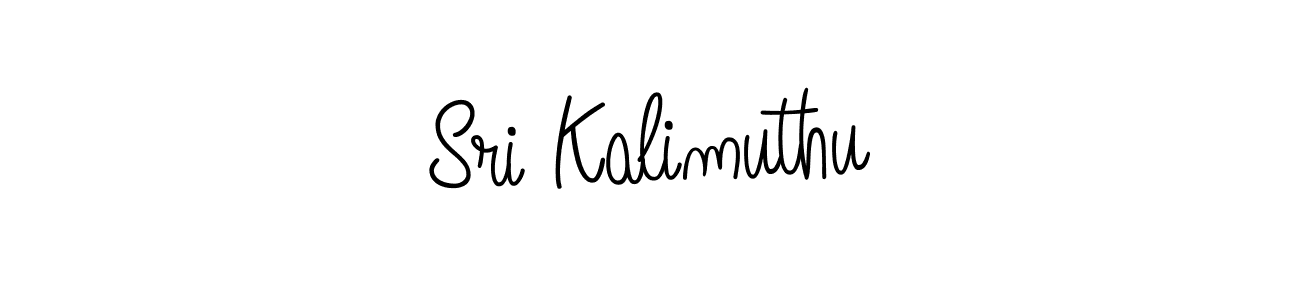 Make a beautiful signature design for name Sri Kalimuthu. With this signature (Angelique-Rose-font-FFP) style, you can create a handwritten signature for free. Sri Kalimuthu signature style 5 images and pictures png