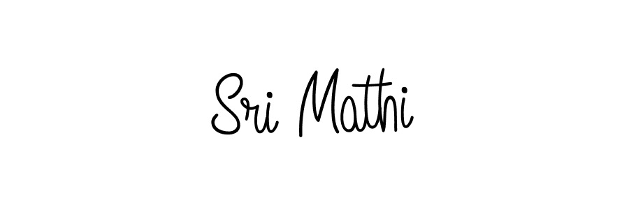 Angelique-Rose-font-FFP is a professional signature style that is perfect for those who want to add a touch of class to their signature. It is also a great choice for those who want to make their signature more unique. Get Sri Mathi name to fancy signature for free. Sri Mathi signature style 5 images and pictures png