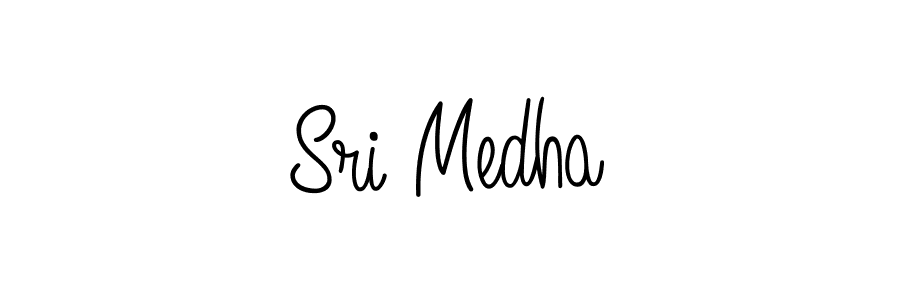 Also we have Sri Medha name is the best signature style. Create professional handwritten signature collection using Angelique-Rose-font-FFP autograph style. Sri Medha signature style 5 images and pictures png