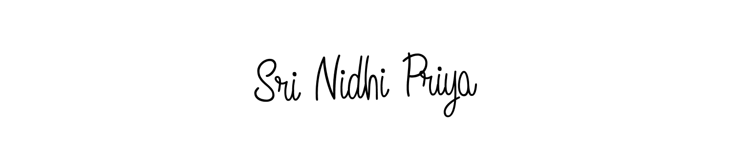 Angelique-Rose-font-FFP is a professional signature style that is perfect for those who want to add a touch of class to their signature. It is also a great choice for those who want to make their signature more unique. Get Sri Nidhi Priya name to fancy signature for free. Sri Nidhi Priya signature style 5 images and pictures png