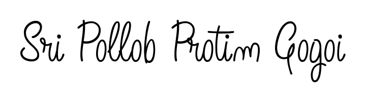 Sri Pollob Protim Gogoi stylish signature style. Best Handwritten Sign (Angelique-Rose-font-FFP) for my name. Handwritten Signature Collection Ideas for my name Sri Pollob Protim Gogoi. Sri Pollob Protim Gogoi signature style 5 images and pictures png