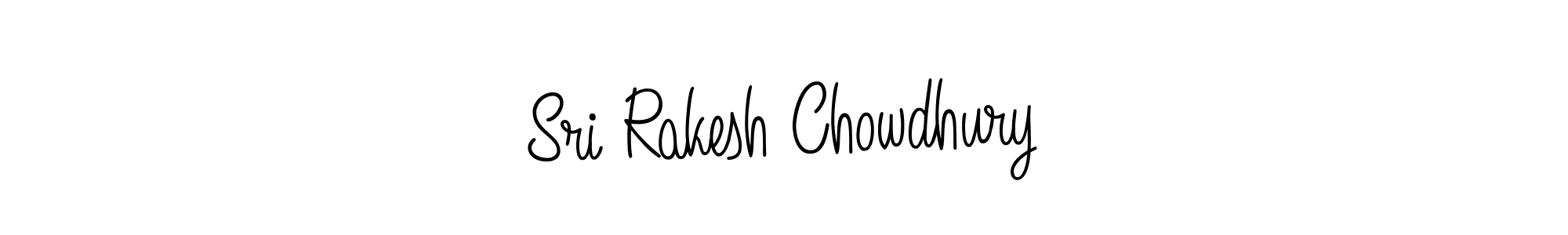 You should practise on your own different ways (Angelique-Rose-font-FFP) to write your name (Sri Rakesh Chowdhury) in signature. don't let someone else do it for you. Sri Rakesh Chowdhury signature style 5 images and pictures png