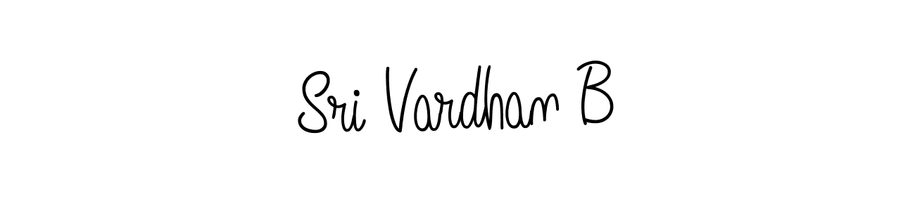 Angelique-Rose-font-FFP is a professional signature style that is perfect for those who want to add a touch of class to their signature. It is also a great choice for those who want to make their signature more unique. Get Sri Vardhan B name to fancy signature for free. Sri Vardhan B signature style 5 images and pictures png