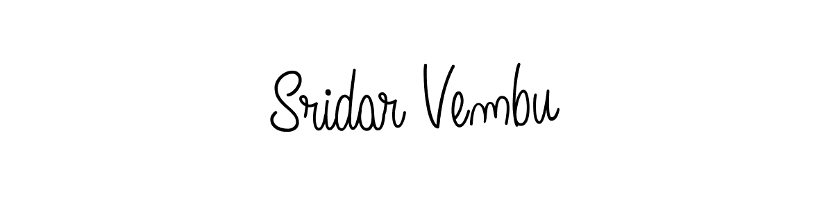 Make a beautiful signature design for name Sridar Vembu. With this signature (Angelique-Rose-font-FFP) style, you can create a handwritten signature for free. Sridar Vembu signature style 5 images and pictures png