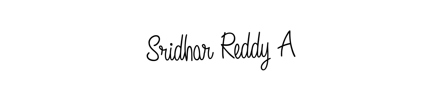 How to Draw Sridhar Reddy A signature style? Angelique-Rose-font-FFP is a latest design signature styles for name Sridhar Reddy A. Sridhar Reddy A signature style 5 images and pictures png