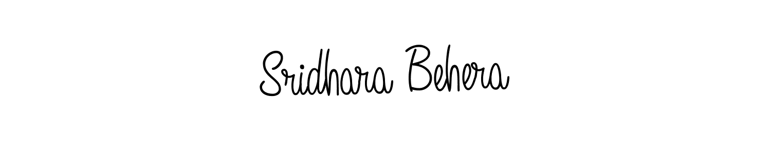 Here are the top 10 professional signature styles for the name Sridhara Behera. These are the best autograph styles you can use for your name. Sridhara Behera signature style 5 images and pictures png