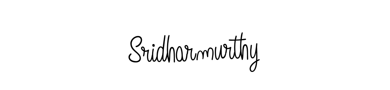 Sridharmurthy stylish signature style. Best Handwritten Sign (Angelique-Rose-font-FFP) for my name. Handwritten Signature Collection Ideas for my name Sridharmurthy. Sridharmurthy signature style 5 images and pictures png