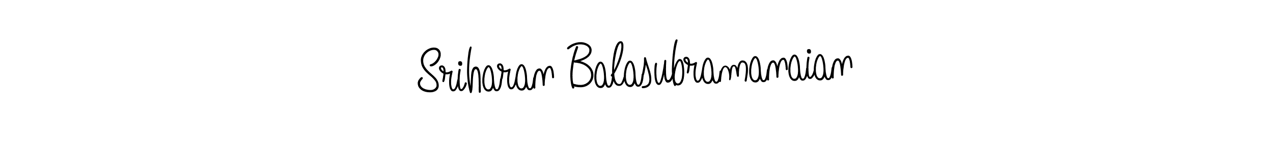 if you are searching for the best signature style for your name Sriharan Balasubramanaian. so please give up your signature search. here we have designed multiple signature styles  using Angelique-Rose-font-FFP. Sriharan Balasubramanaian signature style 5 images and pictures png