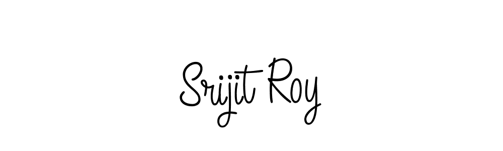 Design your own signature with our free online signature maker. With this signature software, you can create a handwritten (Angelique-Rose-font-FFP) signature for name Srijit Roy. Srijit Roy signature style 5 images and pictures png