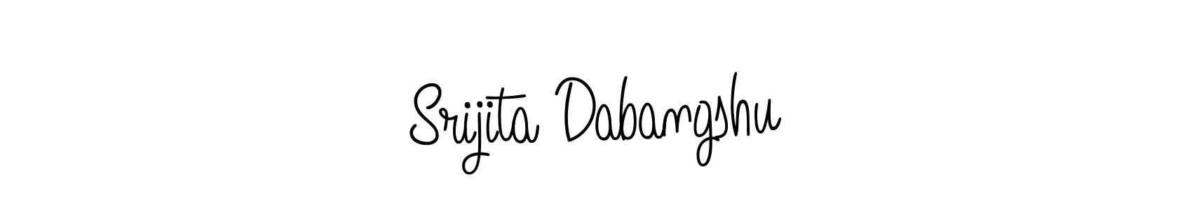 Make a beautiful signature design for name Srijita Dabangshu. Use this online signature maker to create a handwritten signature for free. Srijita Dabangshu signature style 5 images and pictures png
