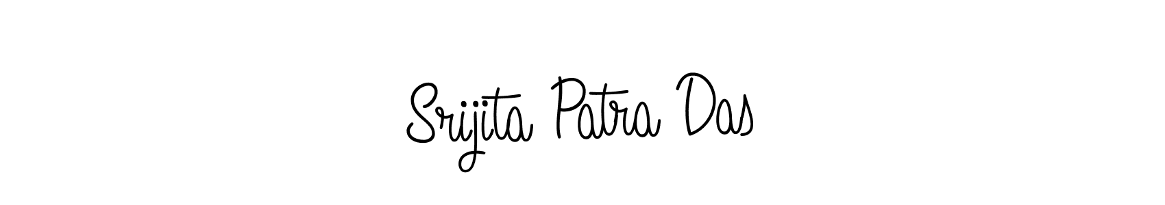 How to make Srijita Patra Das name signature. Use Angelique-Rose-font-FFP style for creating short signs online. This is the latest handwritten sign. Srijita Patra Das signature style 5 images and pictures png