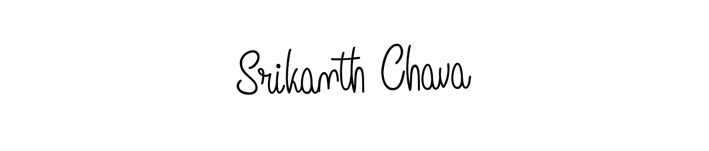 You can use this online signature creator to create a handwritten signature for the name Srikanth Chava. This is the best online autograph maker. Srikanth Chava signature style 5 images and pictures png