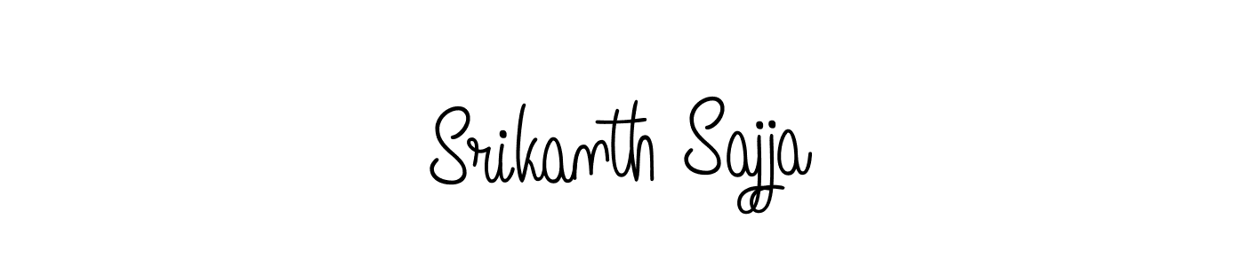Best and Professional Signature Style for Srikanth Sajja. Angelique-Rose-font-FFP Best Signature Style Collection. Srikanth Sajja signature style 5 images and pictures png