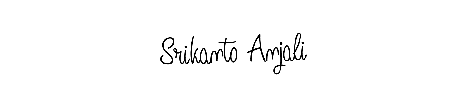 Also You can easily find your signature by using the search form. We will create Srikanto Anjali name handwritten signature images for you free of cost using Angelique-Rose-font-FFP sign style. Srikanto Anjali signature style 5 images and pictures png