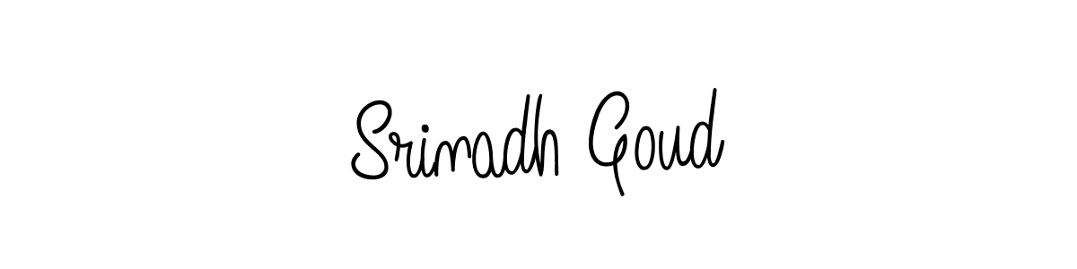 Make a beautiful signature design for name Srinadh Goud. Use this online signature maker to create a handwritten signature for free. Srinadh Goud signature style 5 images and pictures png