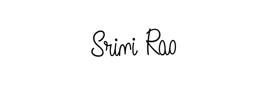 Make a beautiful signature design for name Srini Rao. Use this online signature maker to create a handwritten signature for free. Srini Rao signature style 5 images and pictures png