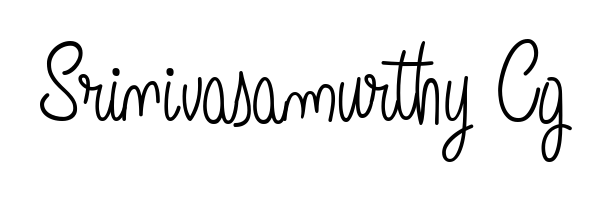 Turn your name Srinivasamurthy Cg into a signature brand with Angelique-Rose-font-FFP styling. Download in standard PNG or transparent format anytime. Srinivasamurthy Cg signature style 5 images and pictures png