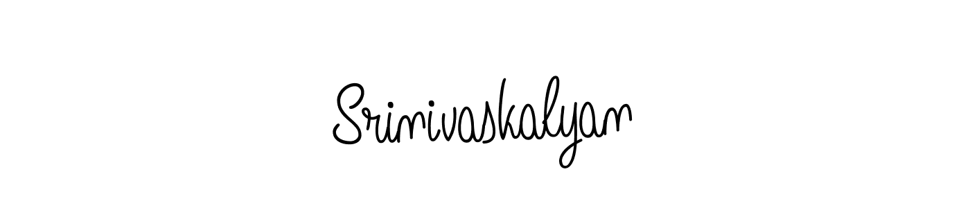 This is the best signature style for the Srinivaskalyan name. Also you like these signature font (Angelique-Rose-font-FFP). Mix name signature. Srinivaskalyan signature style 5 images and pictures png