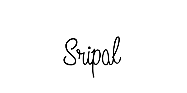 Sripal stylish signature style. Best Handwritten Sign (Angelique-Rose-font-FFP) for my name. Handwritten Signature Collection Ideas for my name Sripal. Sripal signature style 5 images and pictures png