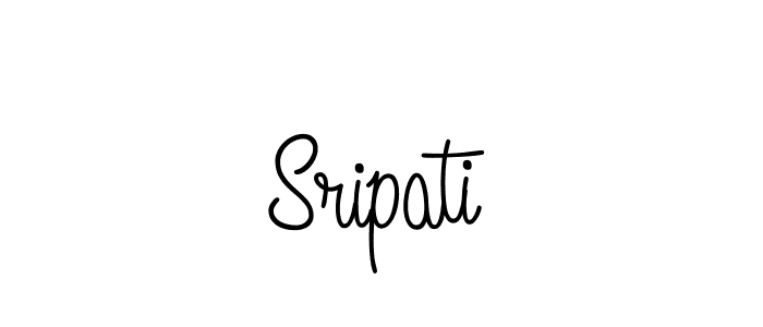 Sripati stylish signature style. Best Handwritten Sign (Angelique-Rose-font-FFP) for my name. Handwritten Signature Collection Ideas for my name Sripati. Sripati signature style 5 images and pictures png