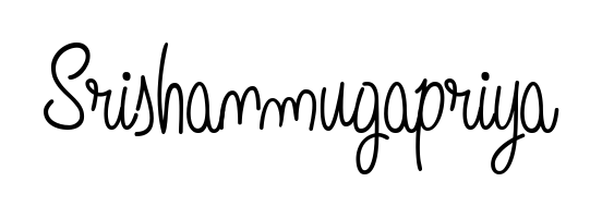 The Angelique-Rose-font-FFP lettering style adds unique flourish to name Srishanmugapriya. Stand out with a custom digital autograph made in seconds. Srishanmugapriya signature style 5 images and pictures png