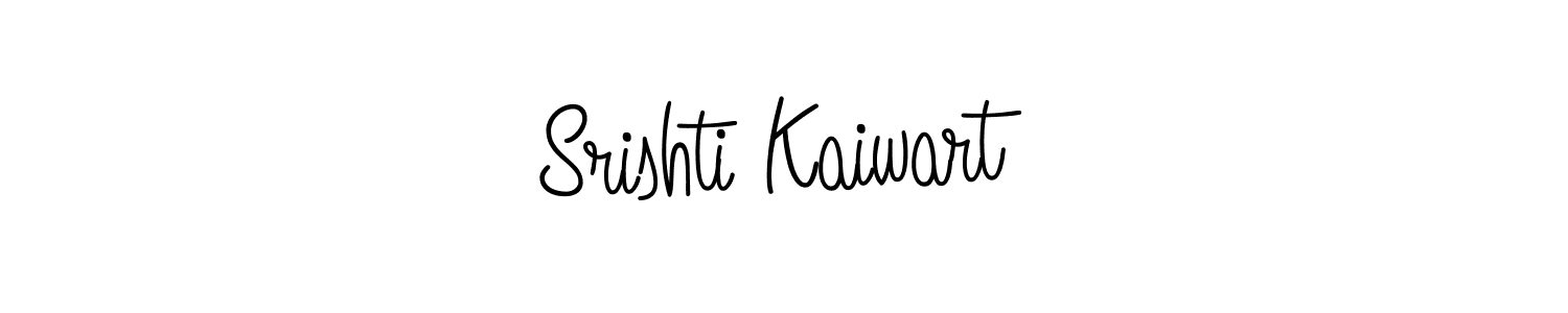 Use a signature maker to create a handwritten signature online. With this signature software, you can design (Angelique-Rose-font-FFP) your own signature for name Srishti Kaiwart. Srishti Kaiwart signature style 5 images and pictures png