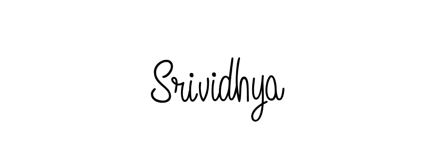 How to Draw Srividhya signature style? Angelique-Rose-font-FFP is a latest design signature styles for name Srividhya. Srividhya signature style 5 images and pictures png