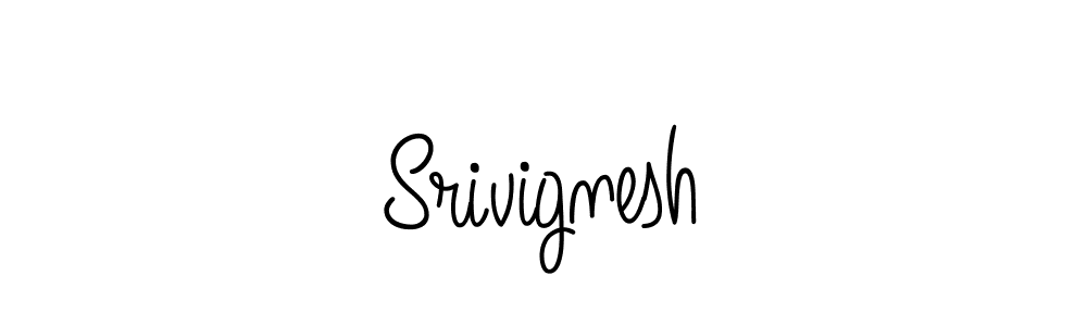 Use a signature maker to create a handwritten signature online. With this signature software, you can design (Angelique-Rose-font-FFP) your own signature for name Srivignesh. Srivignesh signature style 5 images and pictures png