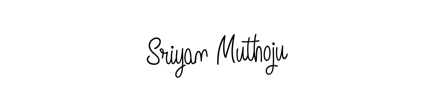 Best and Professional Signature Style for Sriyan Muthoju. Angelique-Rose-font-FFP Best Signature Style Collection. Sriyan Muthoju signature style 5 images and pictures png