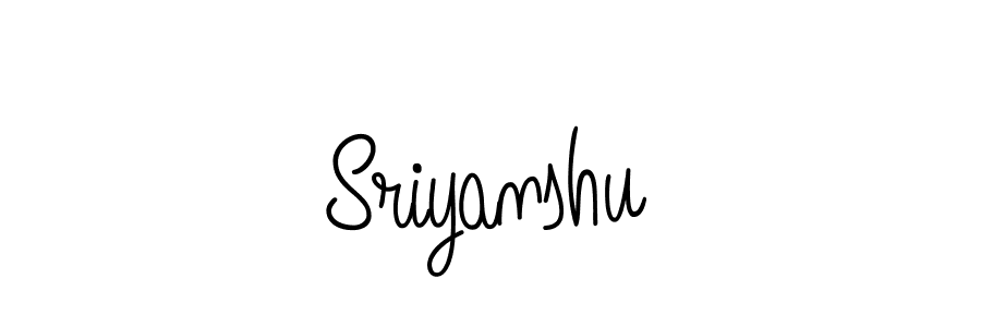 Create a beautiful signature design for name Sriyanshu. With this signature (Angelique-Rose-font-FFP) fonts, you can make a handwritten signature for free. Sriyanshu signature style 5 images and pictures png