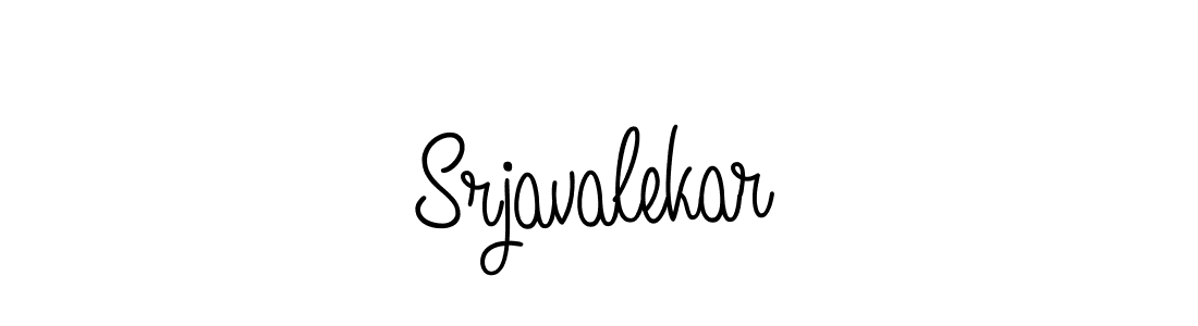 How to Draw Srjavalekar signature style? Angelique-Rose-font-FFP is a latest design signature styles for name Srjavalekar. Srjavalekar signature style 5 images and pictures png