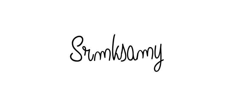 How to Draw Srmksamy signature style? Angelique-Rose-font-FFP is a latest design signature styles for name Srmksamy. Srmksamy signature style 5 images and pictures png