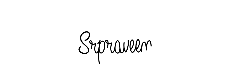 How to make Srpraveen signature? Angelique-Rose-font-FFP is a professional autograph style. Create handwritten signature for Srpraveen name. Srpraveen signature style 5 images and pictures png