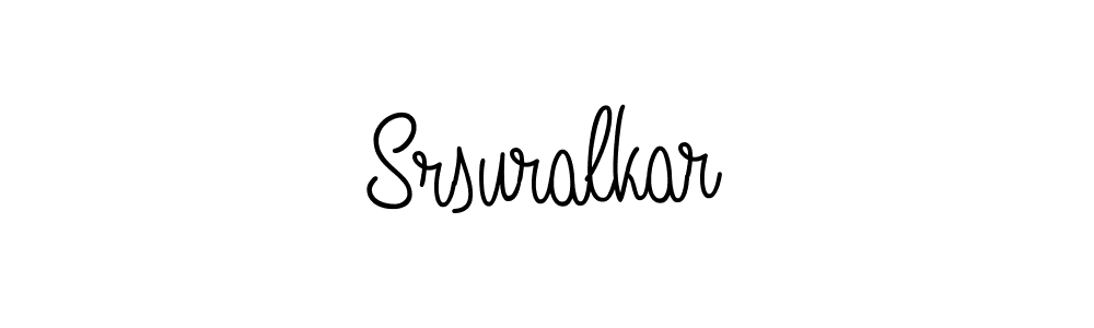 Once you've used our free online signature maker to create your best signature Angelique-Rose-font-FFP style, it's time to enjoy all of the benefits that Srsuralkar name signing documents. Srsuralkar signature style 5 images and pictures png