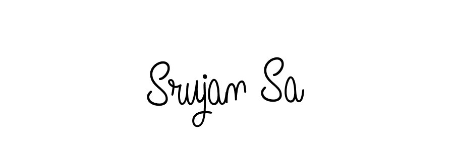 Angelique-Rose-font-FFP is a professional signature style that is perfect for those who want to add a touch of class to their signature. It is also a great choice for those who want to make their signature more unique. Get Srujan Sa name to fancy signature for free. Srujan Sa signature style 5 images and pictures png