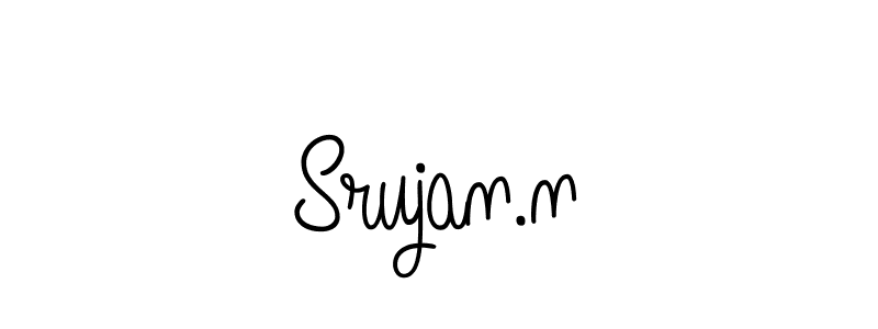 Make a beautiful signature design for name Srujan.n. Use this online signature maker to create a handwritten signature for free. Srujan.n signature style 5 images and pictures png